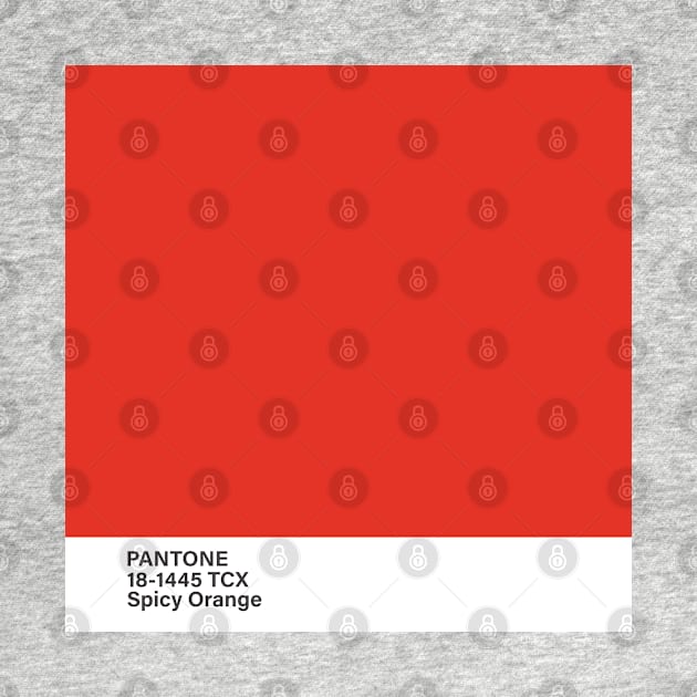 pantone 18-1445 TCX Spicy Orange by princessmi-com